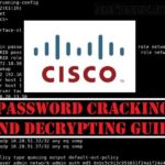 Cisco password cracking and decrypting guide