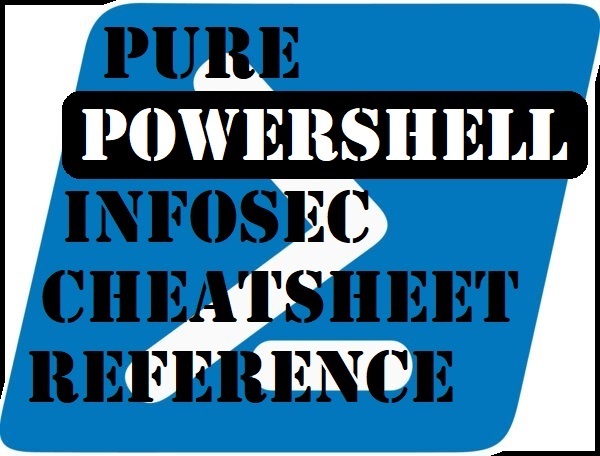 PowerShell cheat sheet