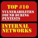 Top 10 vulnerabilities found during internal network penetration tests logo