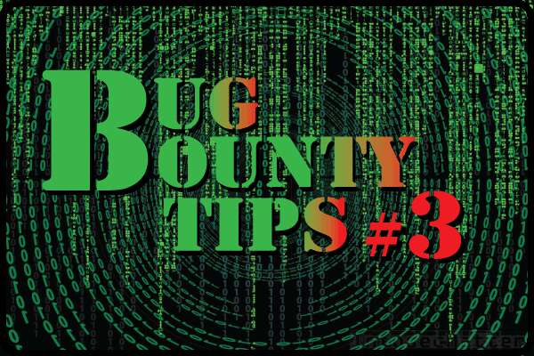 Bug bounty tips #3 logo