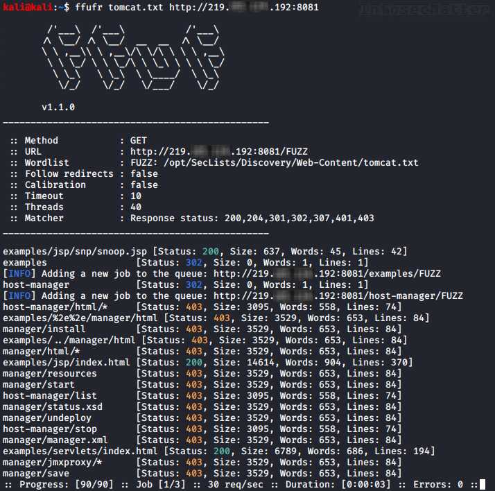 ffufr bash one-liner function for easy directory enumeration with ffuf
