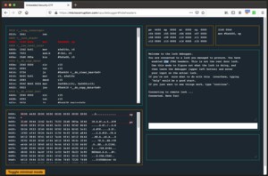 Microcorruption.com - CTF for practicing hacking of embedded electronic devices