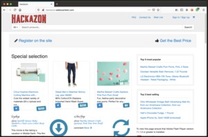 Hackazon - website to practice web security and hacking