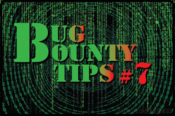 Bug bounty tips #7 logo
