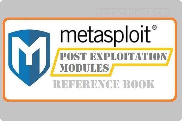 Metasploit post exploitation modules logo