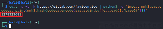 Compute favicon hash from URL