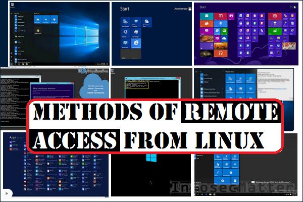 Accessing Windows Systems Remotely From Linux logo