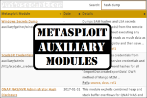 Metasploit Auxiliary Modules (Detailed Spreadsheet) logo